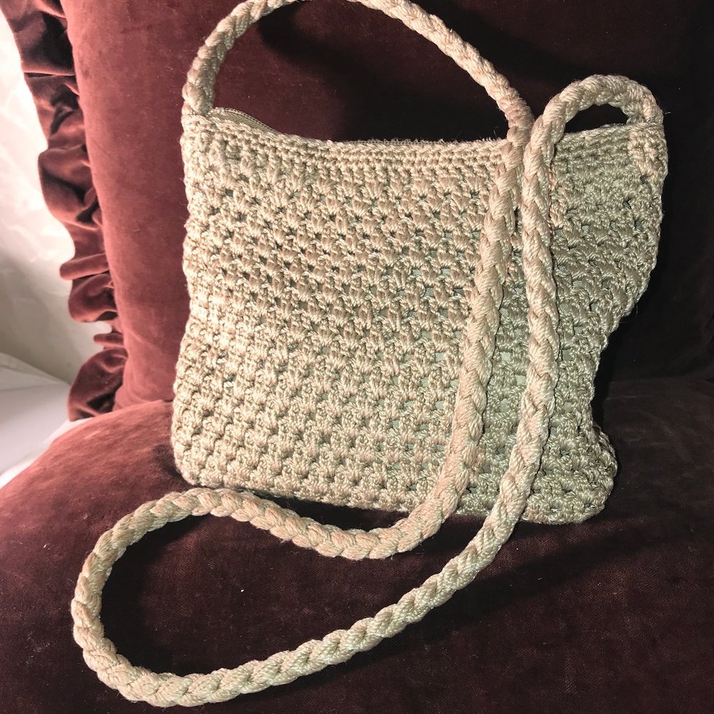 Lina Macrame Purse in Neutral